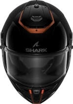 CAPACETE SHARK SPARTAN RS BLANK SP PRETO/BRONZE