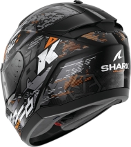 CAPACETE SHARK RIDILL 2 MOLOKAI PRTO/BRC/LAR
