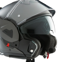CAPACETE FASTFLIP BY MIDLAND CINZA MATE 