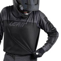 CALCA+CAMISOLA LEATT 3.5 STEALTH PRETO/CINZ