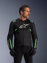 ALPINESTARS BLUSÃO T-SPS AIR V2  PRT/VRD FLUO