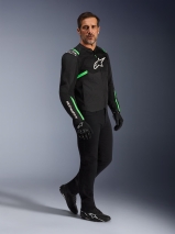 ALPINESTARS BLUSÃO T-SPS AIR V2  PRT/VRD FLUO