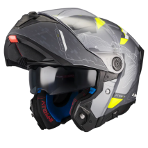 CAPACETE MT ATOM 2 SV HIGHLANDS CINZA VERDE C/PINL