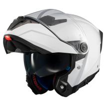 CAPACETE MT ATOM 2 SV PURE  BRANCO C/PINLOCK INCLU