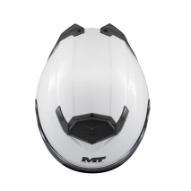 CAPACETE MT ATOM 2 SV PURE  BRANCO C/PINLOCK INCLU