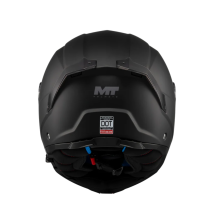 CAPACETE MT ATOM 2 SV PURE  PRETO MATE C/PINLOCK I
