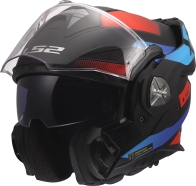 CAPACETE LS2 FF901 ADVANT X NOVA PRT/VRM/AZUL