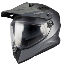 CAPACETE  MT TRACK SV PURE CINZA