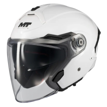 CAPACETE MT COSMO SV PURE BRANCO