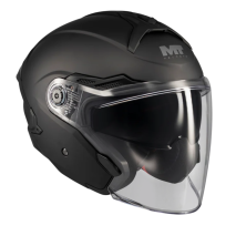 CAPACETE MT COSMO SV PURE PRETO MATE