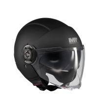 CAPACETE  MT VIALE SV S PURE PRTO MATE