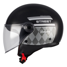 CAPACETE MT STREET S RUNWAY PRETO