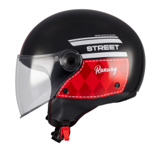 CAPACETE MT STREET S RUNWAY VERMELHO