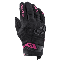 LUVAS IXON LADY MIG 2 PRETO/FUCHSIA