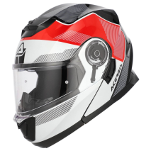 CAPACETE ACERBIS SEREL 22-06 BRANCO/VERMELHO
