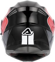 CAPACETE ACERBIS SEREL 22-06 BRANCO/VERMELHO