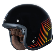 CAPACETE ORIGINE PRIMO SUNRISE BRILHO PRETO