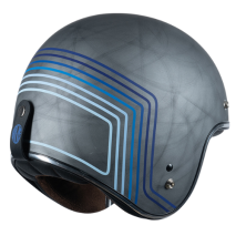 CAPACETE ORIGINE PRIMO SUNRISE BRILHO CINZA/AZUL