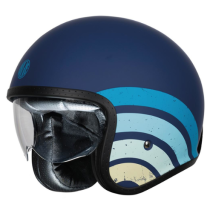 CAPACETE ORIGINE SPIRIT HERITAGE MATE AZUL