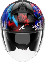 CAP SHARK SKWAL JET PRANZ PRETO/AZUL/VERMELHO