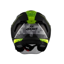 CAPACETE AXXIS  BLAZER SV PIXELART AMARELO MATE