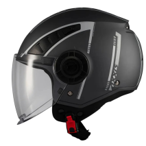 CAPACETE AXXIS METRO S SIRIS CINZA