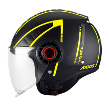 CAPACETE AXXIS METRO S SIRIS AMARELO