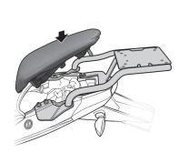 SUPORTE SHAD TOP CASE KTM DUKE 125 2011-2016