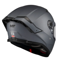 CAPACETE MT THUNDER 4 SV PURE CINZA