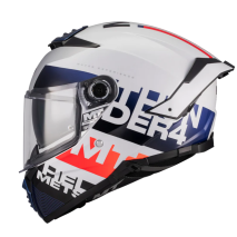 CAPACETE MT THUNDER 4 SV WAVES BR/AZ/VRM 