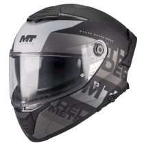 CAPACETE MT THUNDER 4 SV WAVES CINZA MATE 