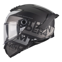 CAPACETE MT THUNDER 4 SV WAVES CINZA MATE 