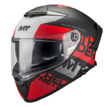 CAPACETE MT THUNDER 4 SV WAVES VERMELHO MATE