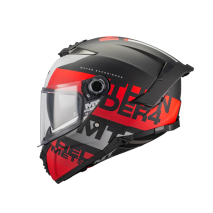 CAPACETE MT THUNDER 4 SV WAVES VERMELHO MATE