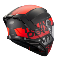 CAPACETE MT THUNDER 4 SV WAVES VERMELHO MATE