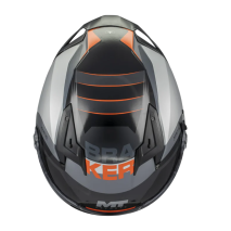 CAPACETE MT BRAKER SV INCEPTION LARANJA