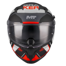 CAPACETE MT BRAKER SV INCEPTION VERMELHO MATE