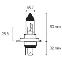 LÂMPADA HALÓGENA VPARTS HS1