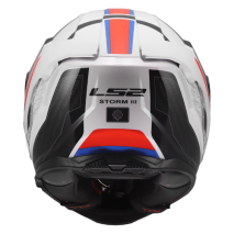 CAPACETE LS2 FF818 STORM III SPORTY BRC/AZL/VRM 