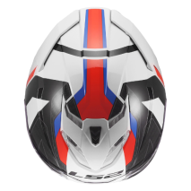 CAPACETE LS2 FF818 STORM III SPORTY BRC/AZL/VRM 