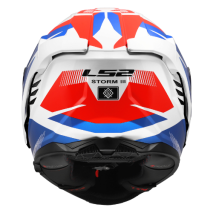 CAPACETE LS2 FF818 STORM III KOMAI BRC/AZL/VRM 