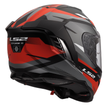 CAPACETE LS2 FF818 STORM III KOMAI MATE VERMELHO