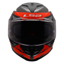CAPACETE LS2 FF818 STORM III KOMAI MATE VERMELHO