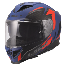 CAPACETE LS2 FF818 STORM III DYNAMO AZUL/VRM