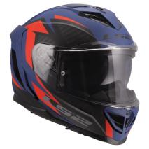CAPACETE LS2 FF818 STORM III DYNAMO AZUL/VRM