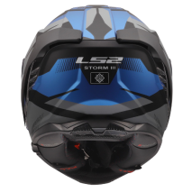 CAPACETE LS2 FF818 STORM III KOMAI MATE AZUL