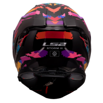 CAPACETE LS2 FF818 STORM III KAOS PRT/PURPURA/AZUL