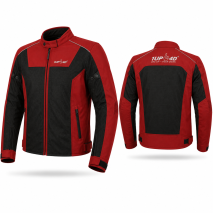 CASACO 1UP4D ESTRADA HYLAS HOMEM VERMELHO