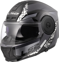 CAPACETE LS2 FF902 SCOPE II OXYD PRT/TITA