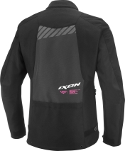 BLUSAO IXON LADY TYR PRETO/ANTRACITE/ROSA
